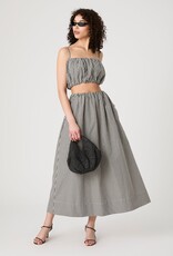 French Connection Gingham Crop Top