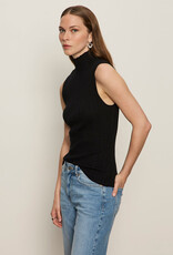 Sanctuary Ribbed Funnel Neck Top