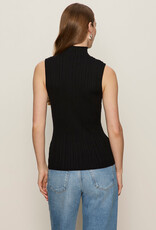 Sanctuary Ribbed Funnel Neck Top