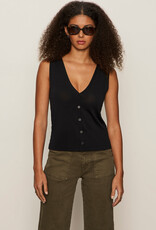 Sanctuary Knitted Button Front Top