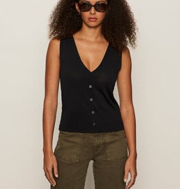 Sanctuary Knitted Button Front Top