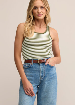 Z Supply Classic Striped Scoop Tank