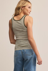 Z Supply Classic Striped Scoop Tank