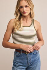 Z Supply Classic Striped Scoop Tank