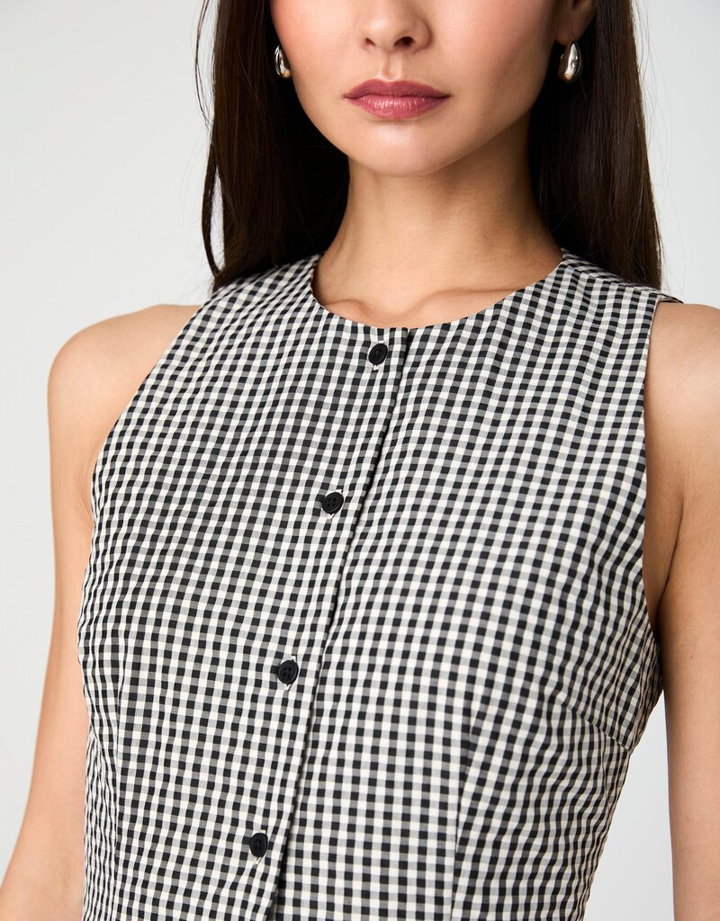 French Connection Gingham Mini Dress
