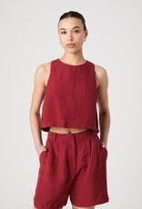 French Connection Birdie Linen Top