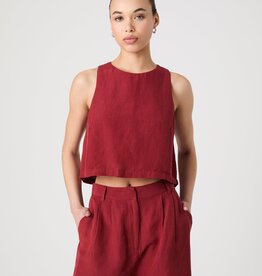 French Connection Birdie Linen Top