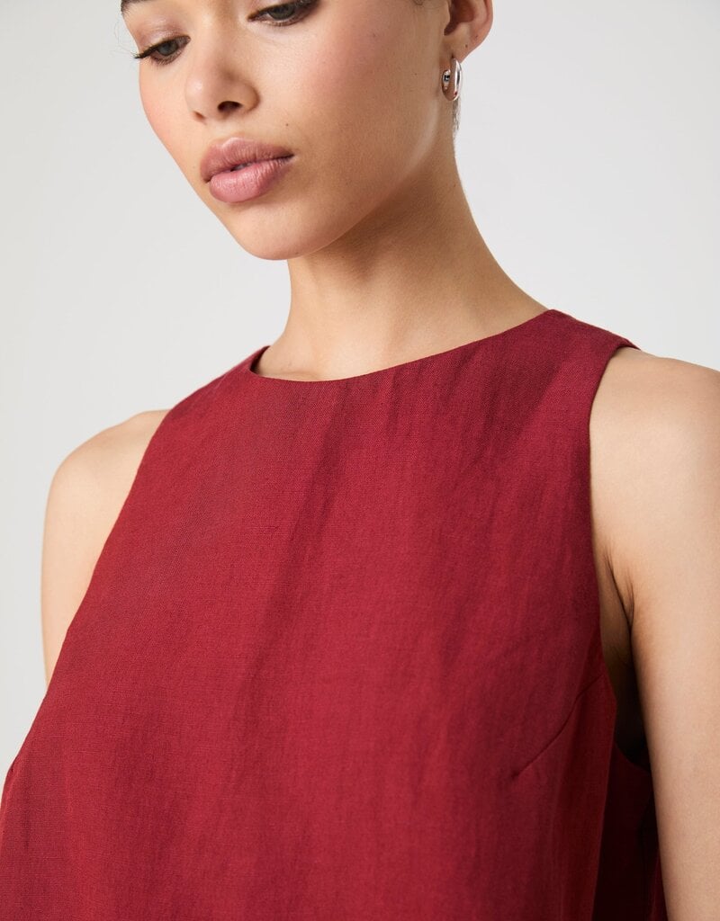 French Connection Birdie Linen Top