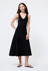 French Connection Fit & Flare Knit Midi Dress