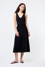 French Connection Fit & Flare Knit Midi Dress