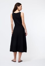 French Connection Fit & Flare Knit Midi Dress