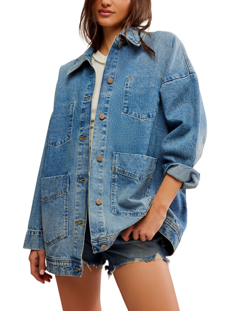 Free People Avery Denim Jacket