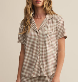 Z Supply Amy Gingham Top