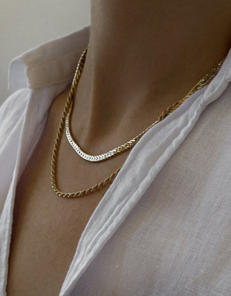 Thatch Mini Bowie Rope Necklace