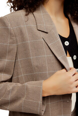 Free People Paper Cut Pinstripe Blazer