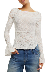 Free People Lace Layering Long Sleeve
