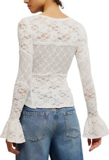 Free People Lace Layering Long Sleeve