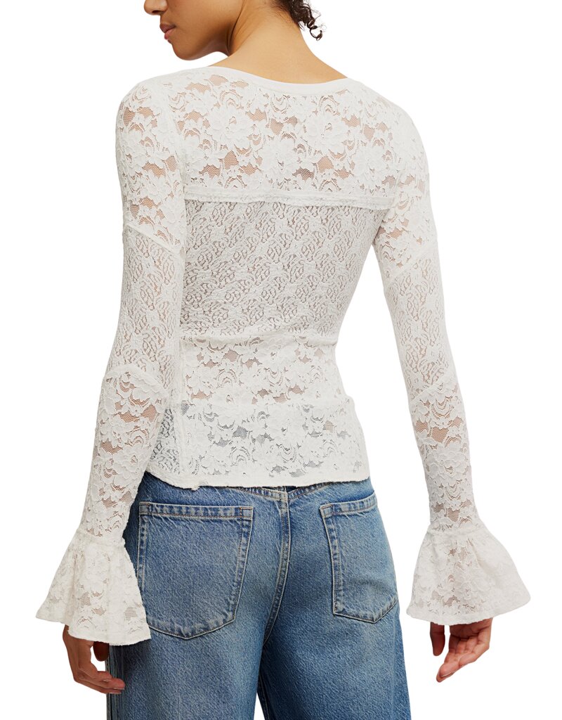 Free People Lace Layering Long Sleeve