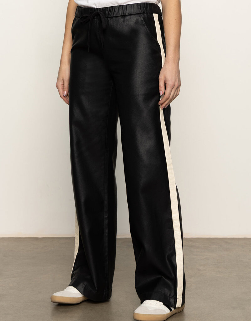 Sanctuary Coated Twill Track Pant