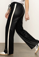 Sanctuary Coated Twill Track Pant