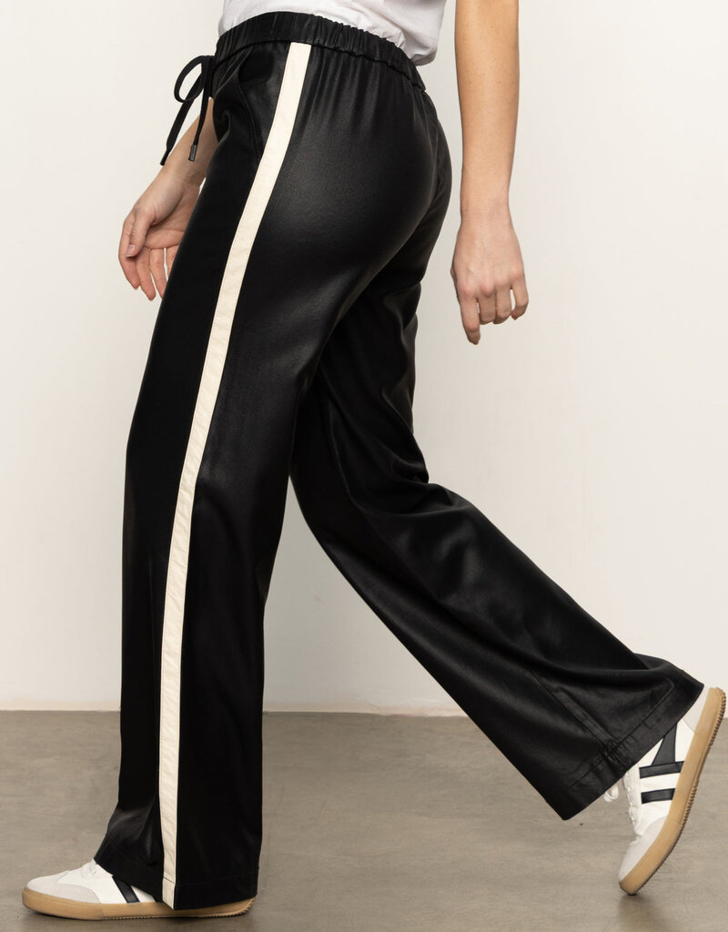 Sanctuary Coated Twill Track Pant