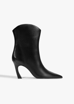 Schutz Maryann Curve Leather Bootie