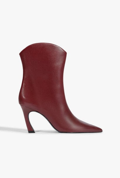 Maryann Curve Leather Bootie
