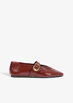 Schutz Courtney Buckle Patent Flat