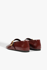 Schutz Courtney Buckle Patent Flat