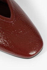 Schutz Courtney Buckle Patent Flat