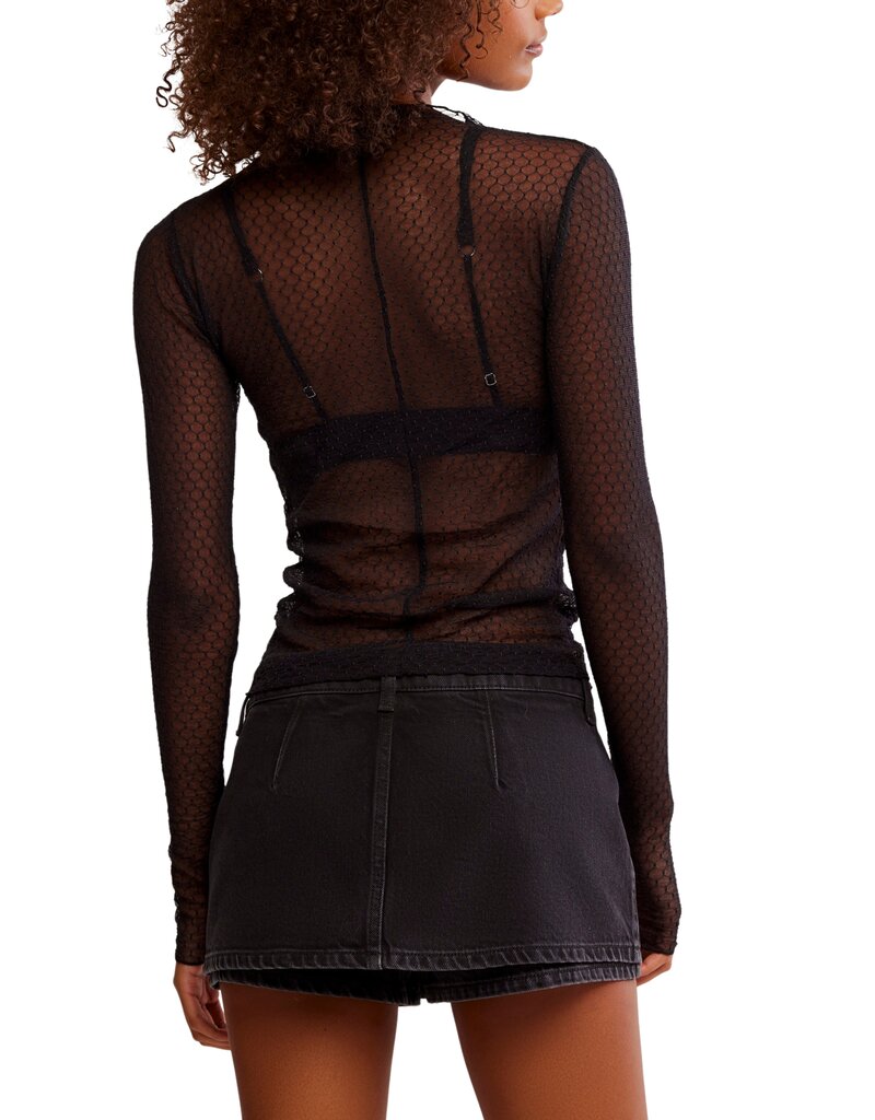 Free People Minding My Business Top