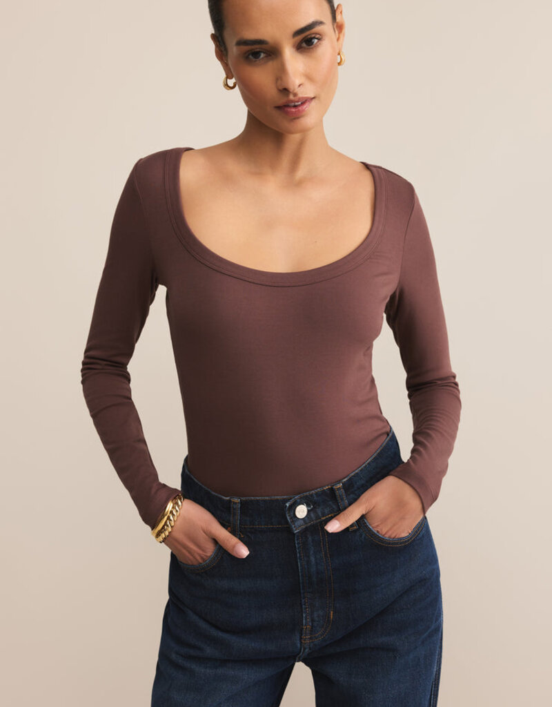 Z Supply Second Skin Scoop Neck Top
