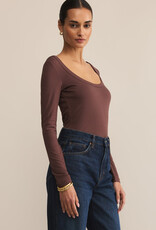 Z Supply Second Skin Scoop Neck Top