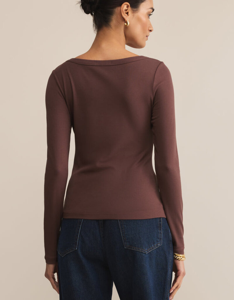 Z Supply Second Skin Scoop Neck Top