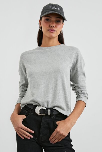 Cotton Cashmere Long Sleeve Tee