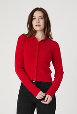 French Connection Cosysoft Button Down Long Sleeve Top