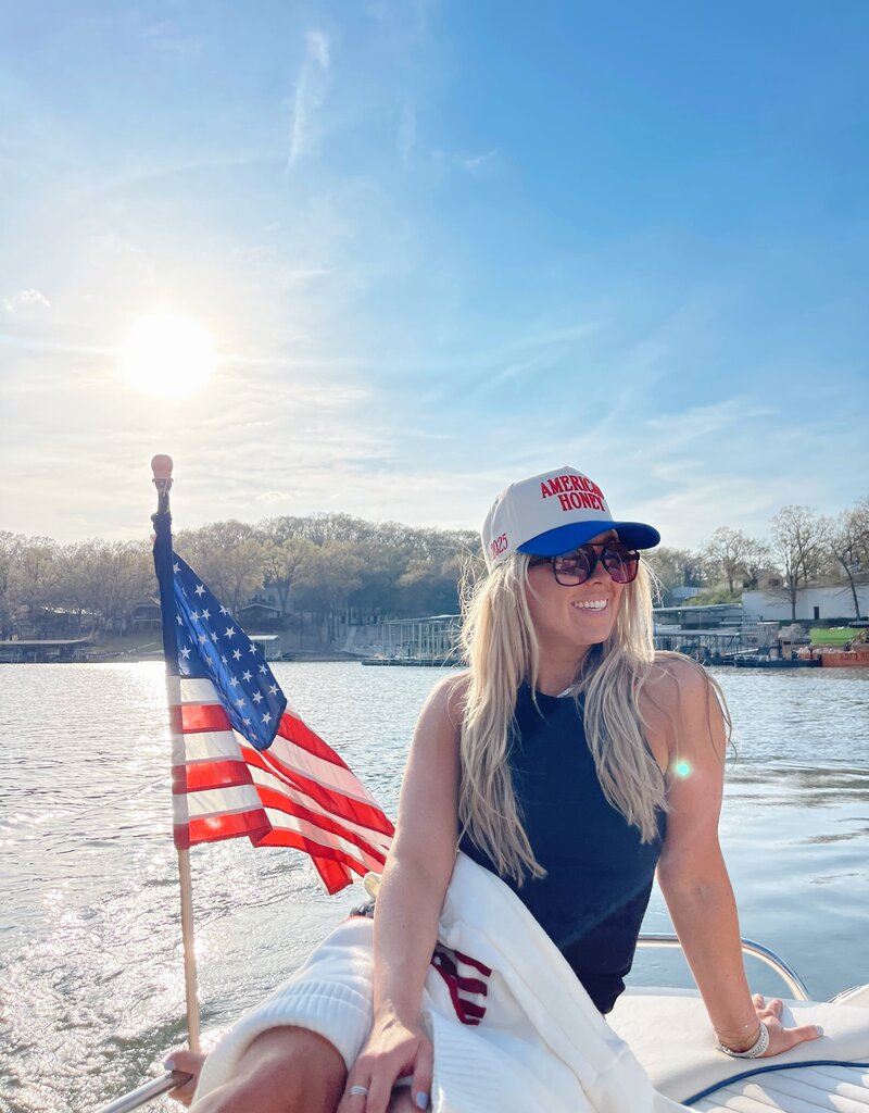 Kenz Kustomz American Honey Vintage Trucker Hat