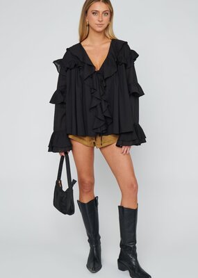 Show Me Your Mumu Joss Ruffle Top