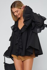 Show Me Your Mumu Joss Ruffle Top