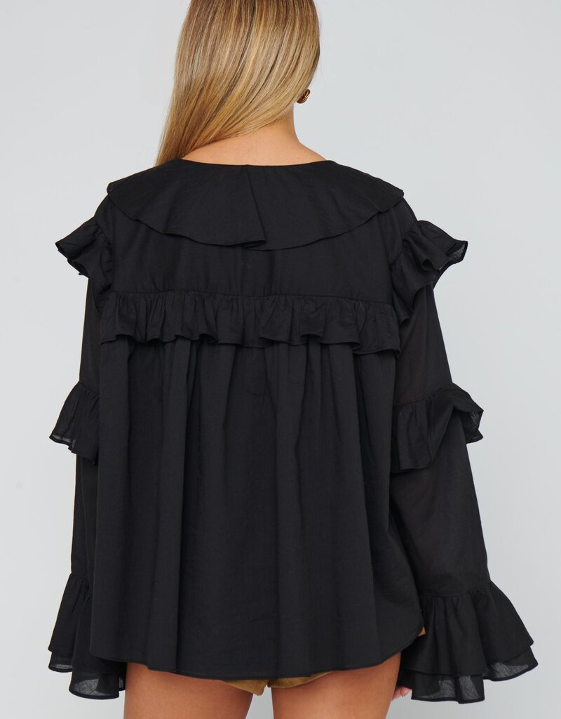 Show Me Your Mumu Joss Ruffle Top