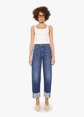 Mother Half-Pipe Ankle Cuff Fray - Perfectly Imperfect