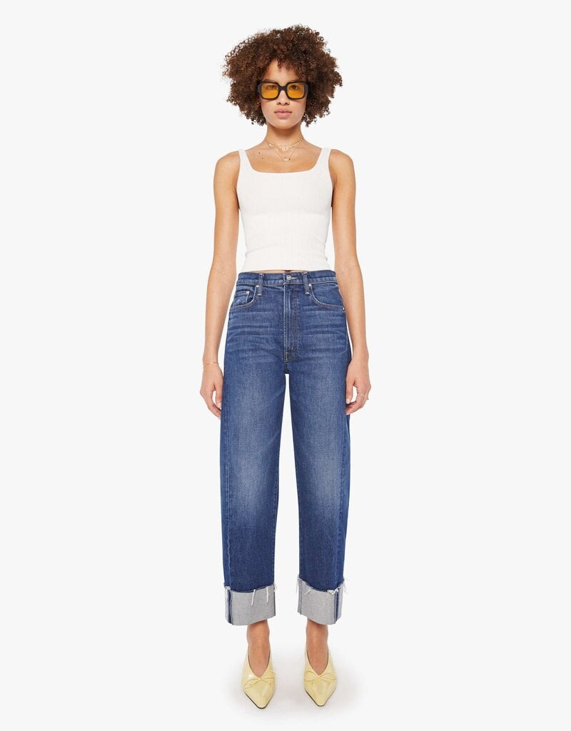 Mother Half-Pipe Ankle Cuff Fray - Perfectly Imperfect