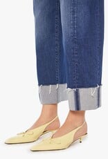 Mother Half-Pipe Ankle Cuff Fray - Perfectly Imperfect