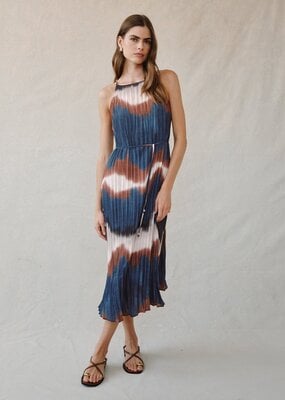 Bella Dahl Pleated Midi Dress