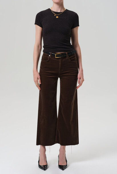 Lyra Wide Leg Crop Corduroy - Costes