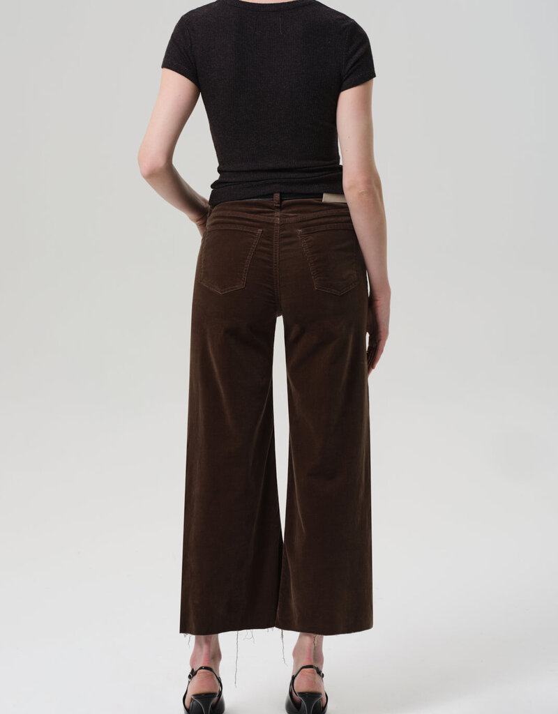 Citizens of Humanity Lyra Wide Leg Crop Corduroy - Costes