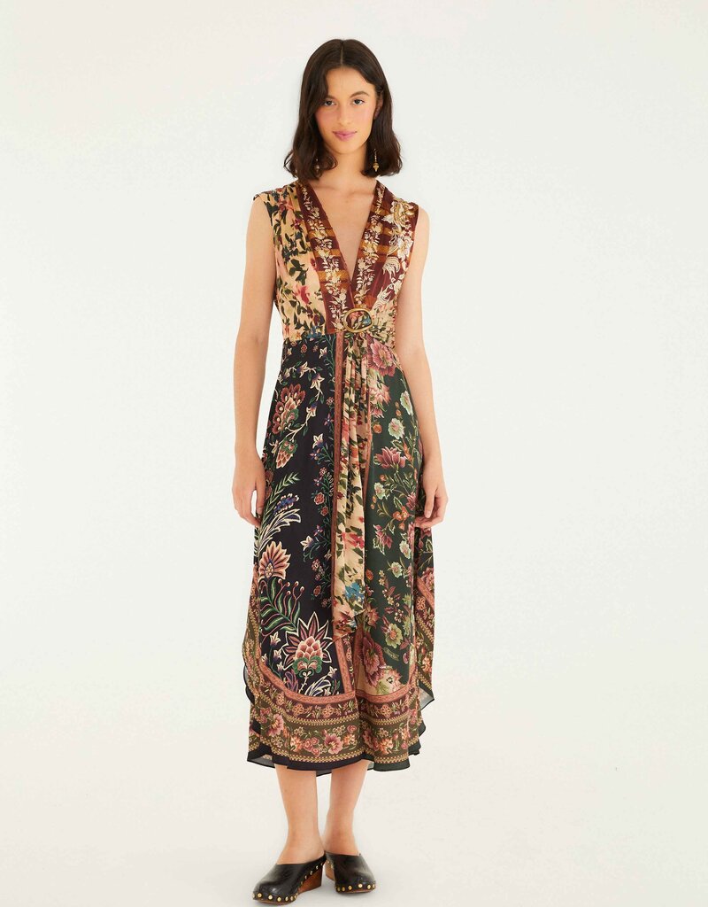 Farm Rio Winter Garden Dress