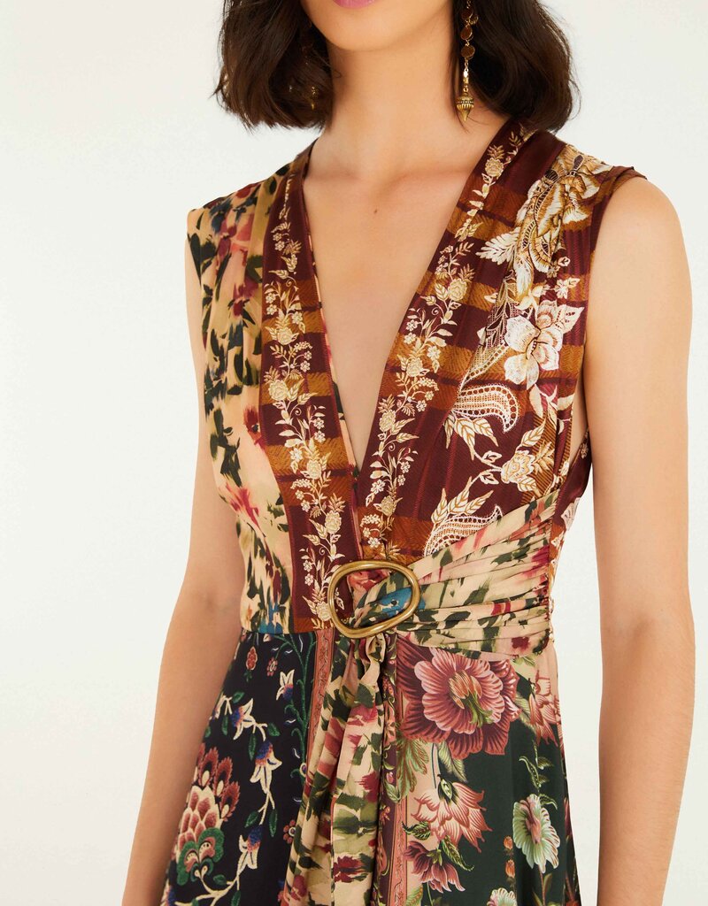 Farm Rio Winter Garden Dress