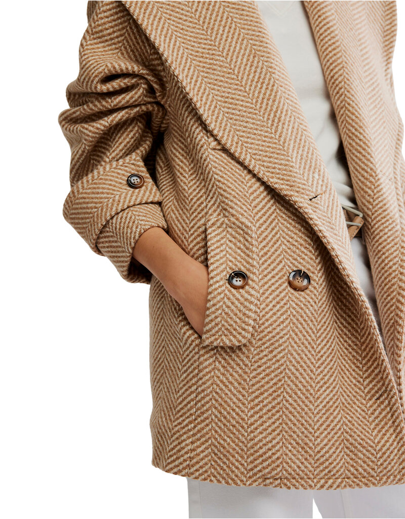 Free People Ari Wool Peacoat