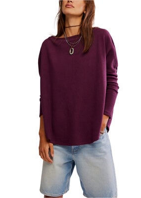 Free People Latte Blues Thermal